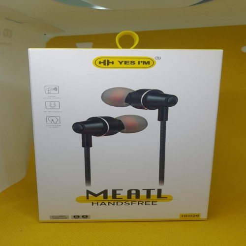 MEATL Handsfree Earphones with Noise Isolation – High-Quality Sound